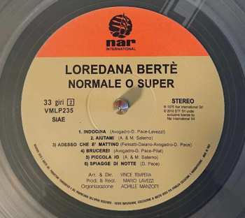 LP Loredana Bertè: Normale O Super CLR | LTD