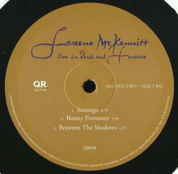 3LP Loreena McKennitt: Live In Paris And Toronto LTD | NUM