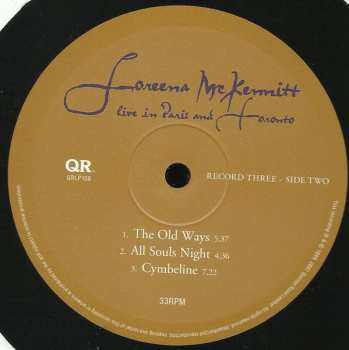 3LP Loreena McKennitt: Live In Paris And Toronto LTD | NUM