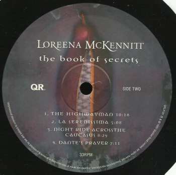 5LP/Dobozkészlet Loreena McKennitt: The Book Of Secrets - 20th Anniversary Collector's Set NUM | LTD