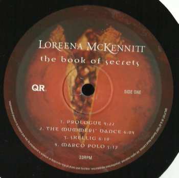 LP Loreena McKennitt: The Book Of Secrets LTD