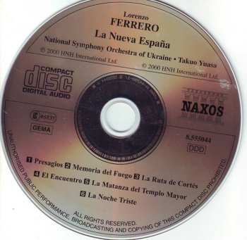 CD National Symphony Orchestra Of Ukraine: La Nueva España (Six Symphonic Poems)