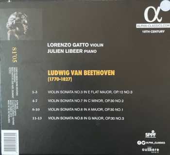 CD Ludwig van Beethoven: Beethoven Violin Sonatas Nos. 3, 6, 7 & 8