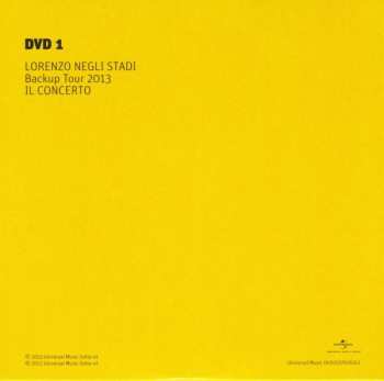 2CD/2DVD/Dobozkészlet Lorenzo Cherubini: Lorenzo Negli Stadi Backup Tour 2013