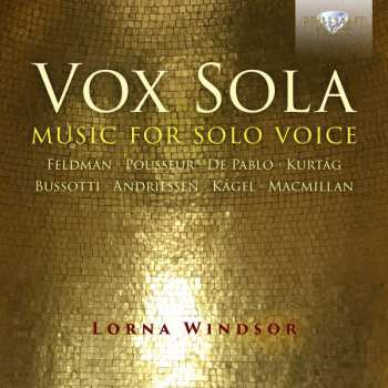 CD Lorna Windsor: Vox Sola: Music For Solo Voice