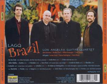 CD Los Angeles Guitar Quartet: LAGQ Brazil