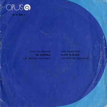 Album Los Bravos: Ma Marimba / Black Is Black