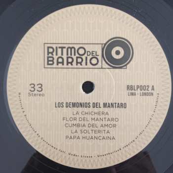 LP Los Demonios Del Mantaro: Los Demonios Del Mantaro