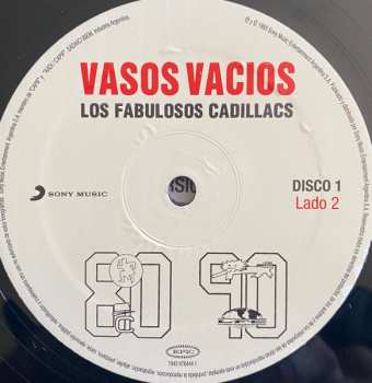 2LP Los Fabulosos Cadillacs: Vasos Vacíos