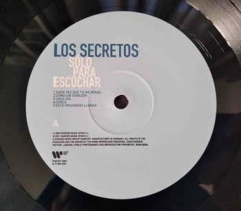 LP/CD Los Secretos: Sólo Para Escuchar