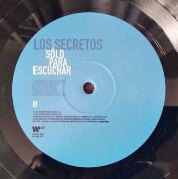 LP/CD Los Secretos: Sólo Para Escuchar