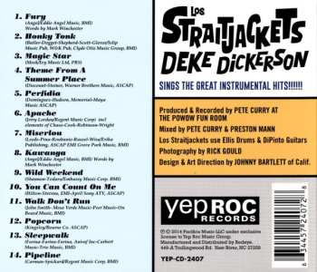 CD Los Straitjackets: Sings The Great Instrumental Hits