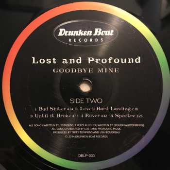 LP Lost & Profound: Goodbye Mine
