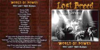 CD Lost Breed: World Of Power - The Lost 1989 Album  LTD