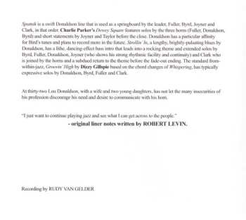 CD Lou Donaldson: Lou Takes Off