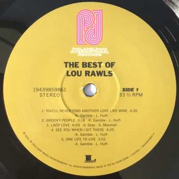 LP Lou Rawls: The Best Of Lou Rawls