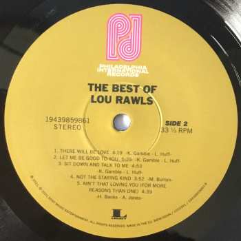 LP Lou Rawls: The Best Of Lou Rawls