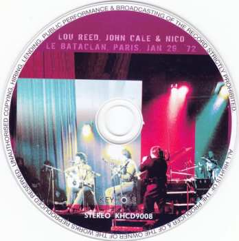CD John Cale: Le Bataclan, Paris, Jan 29. '72