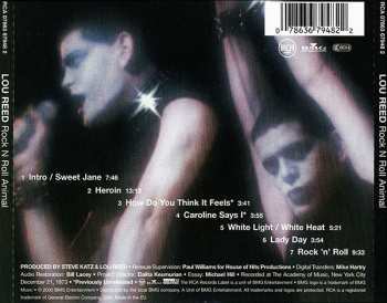 CD Lou Reed: Rock N Roll Animal