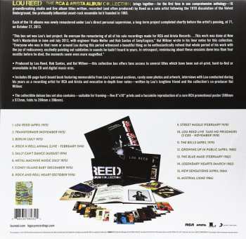 17CD/Dobozkészlet Lou Reed: The RCA & Arista Album Collection