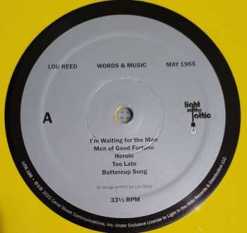 LP Lou Reed: Words & Music, May 1965 LTD | CLR