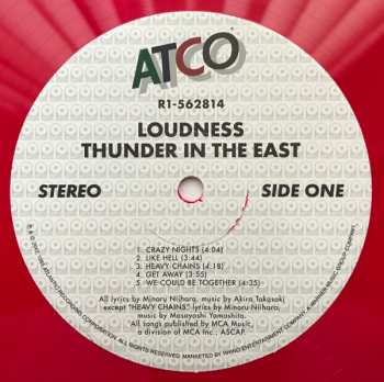 LP Loudness: Thunder In The East LTD