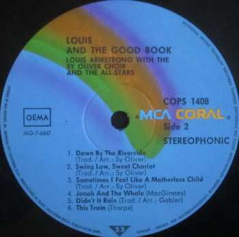 LP Louis Armstrong And His All-Stars: Louis And The Good Book