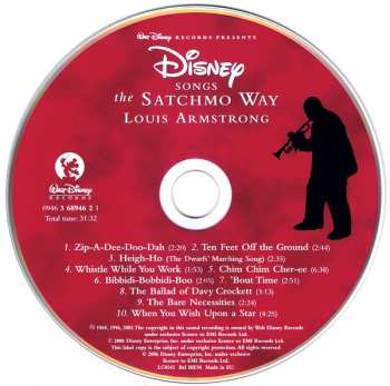 CD Louis Armstrong: Disney Songs The Satchmo Way