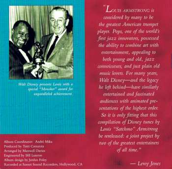 CD Louis Armstrong: Disney Songs The Satchmo Way