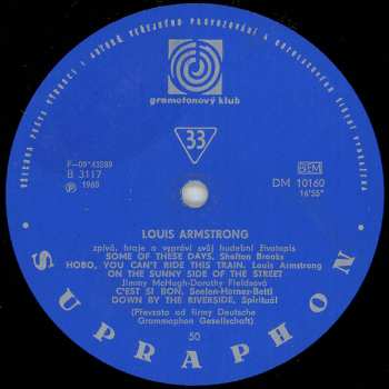 LP Louis Armstrong: Hraje A Zpívá Louis Armstrong