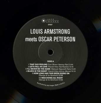 LP Louis Armstrong: Louis Armstrong Meets Oscar Peterson DLX | LTD