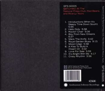 CD Louis Armstrong: Satchmo At The National Press Club