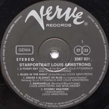 2LP/Dobozkészlet Louis Armstrong: Starportrait