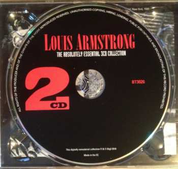 3CD Louis Armstrong: The Absolutely Essential 3 CD Collection