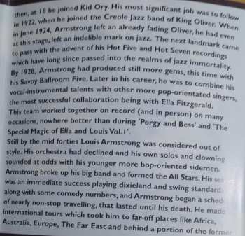 CD Louis Armstrong: The Memorial Album