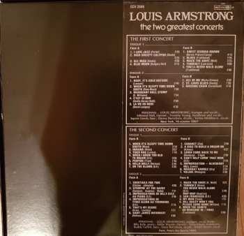 4LP/Dobozkészlet Louis Armstrong: The Two Greatest Concerts