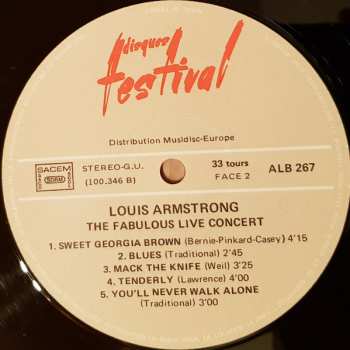 4LP/Dobozkészlet Louis Armstrong: The Two Greatest Concerts