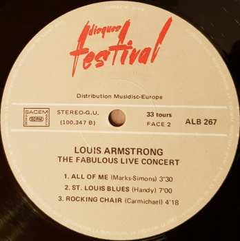 4LP/Dobozkészlet Louis Armstrong: The Two Greatest Concerts