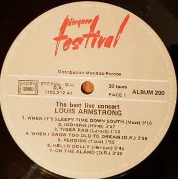 4LP/Dobozkészlet Louis Armstrong: The Two Greatest Concerts