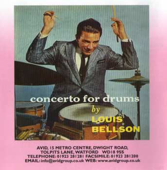 2CD Louis Bellson: Four Classic Albums Plus: Just Jazz All Stars / Concerto For Drums / Drummer's Holiday / At The Flamingo / The Hawk Talks