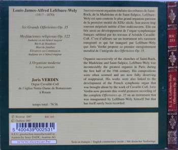 CD Louis J.A. Lefébure-Wely: Offertoires Op. 35