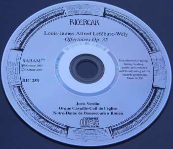 CD Louis J.A. Lefébure-Wely: Offertoires Op. 35