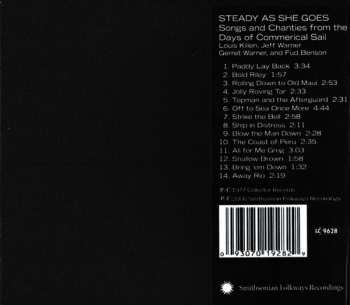 CD Louis Killen: Steady As She Goes : Songs And Chanties From The Days Of Commercial Sail