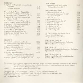 3CD Louis Moreau Gottschalk: A Gottschalk Festival - Works For Piano Solo, Four Hands, & With Orchestra