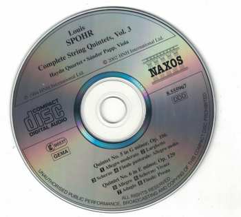 CD Louis Spohr: String Quartets Nos. 5 and 6