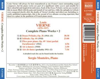 CD Louis Vierne: Complete Piano Works • 2