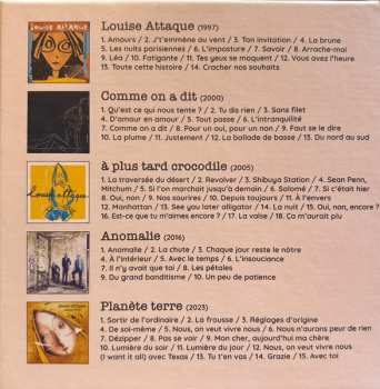 5CD/Dobozkészlet Louise Attaque: L'Intégrale Studio