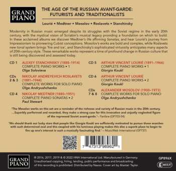 8CD Nikolai Medtner: The Age Of The Russian Avant-Garde: Futurists And Traditionalists