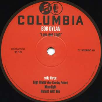 2LP Bob Dylan: "Love And Theft"