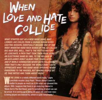 CD Love/Hate: Blackout In The Red Room LTD